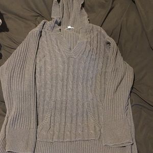 Hooded sweater